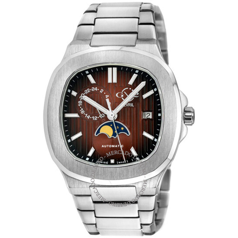 Relógio Potente Automático Mostrador Marrom 40 mm - Mercado de Luxo - O Maior E-Commerce de Bens, Produtos e Serviços de Luxo do Brasil.