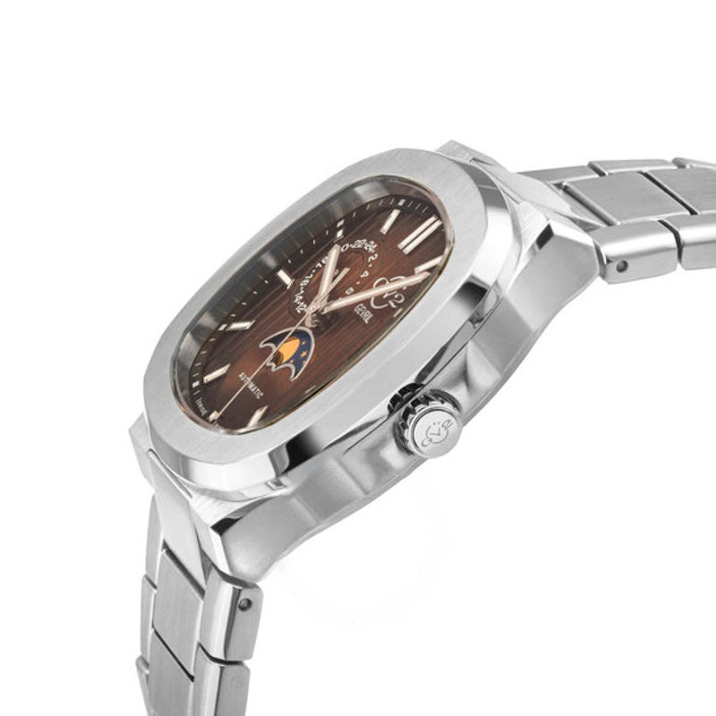 Relógio Potente Automático Mostrador Marrom 40 mm - Mercado de Luxo - O Maior E-Commerce de Bens, Produtos e Serviços de Luxo do Brasil.
