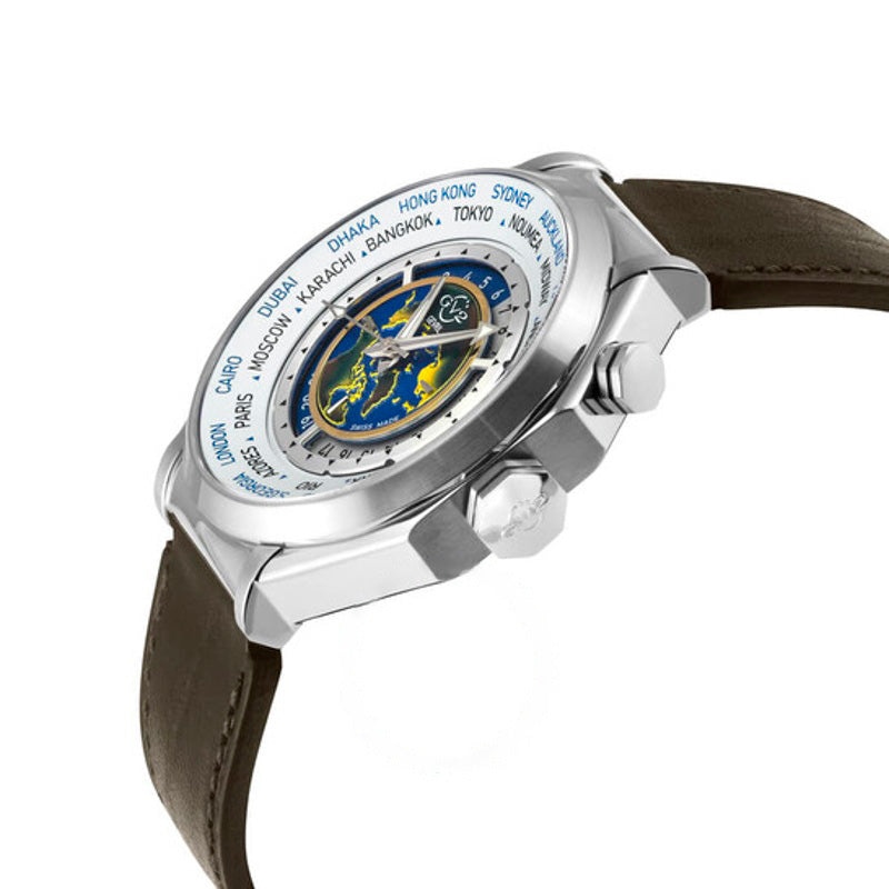 Relógio Mostrador branco de quartzo Marchese 44 mm - Mercado de Luxo - O Maior E-Commerce de Bens, Produtos e Serviços de Luxo do Brasil.