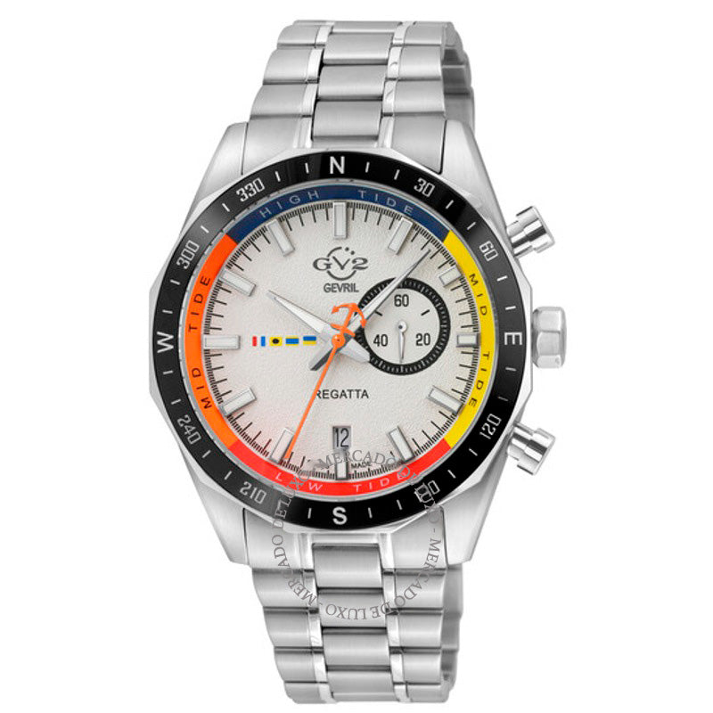 Relógio Mostrador branco de quartzo Regatta 42 mm - Mercado de Luxo - O Maior E-Commerce de Bens, Produtos e Serviços de Luxo do Brasil.