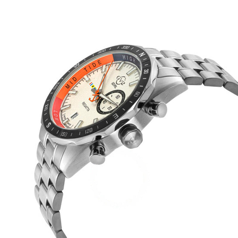 Relógio Mostrador branco de quartzo Regatta 42 mm - Mercado de Luxo - O Maior E-Commerce de Bens, Produtos e Serviços de Luxo do Brasil.
