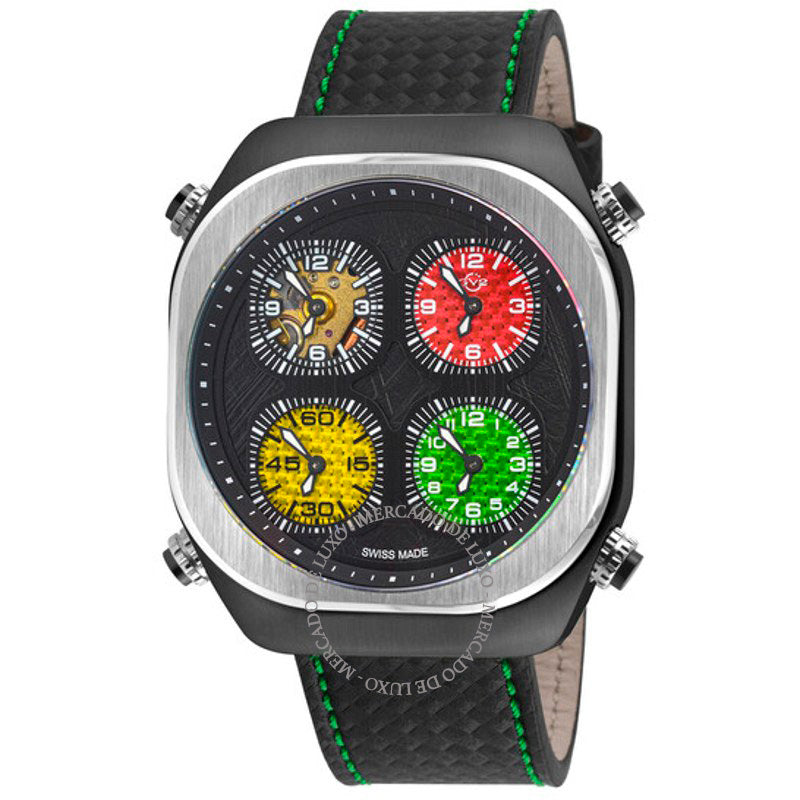 Relógio Quattro Quartz Mostrador Preto 54 mm - Mercado de Luxo - O Maior E-Commerce de Bens, Produtos e Serviços de Luxo do Brasil.