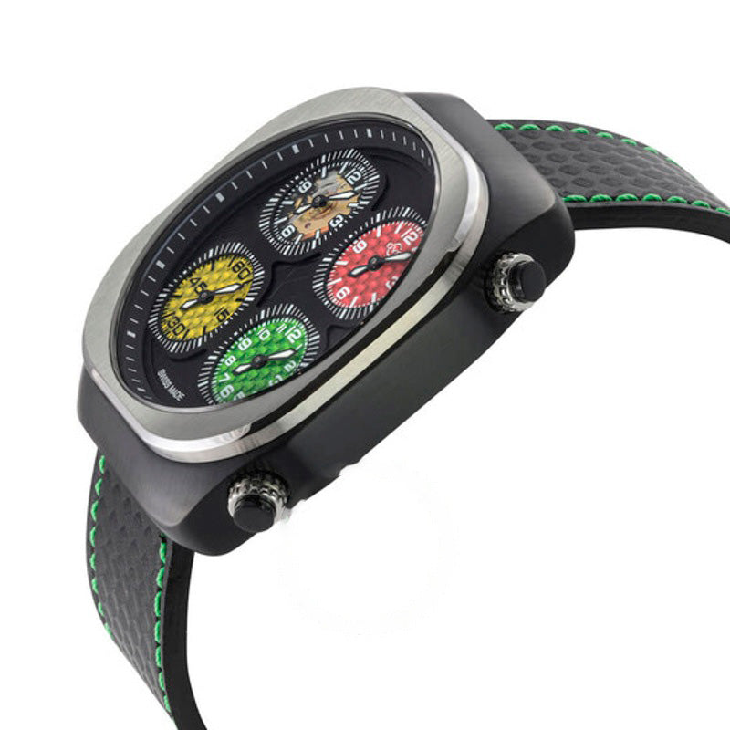 Relógio Quattro Quartz Mostrador Preto 54 mm - Mercado de Luxo - O Maior E-Commerce de Bens, Produtos e Serviços de Luxo do Brasil.