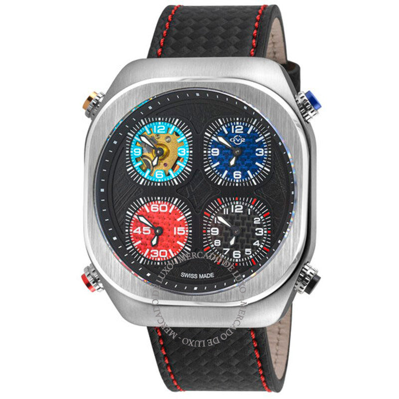 Relógio Quattro Quartz Mostrador Preto 54 mm - Mercado de Luxo - O Maior E-Commerce de Bens, Produtos e Serviços de Luxo do Brasil.