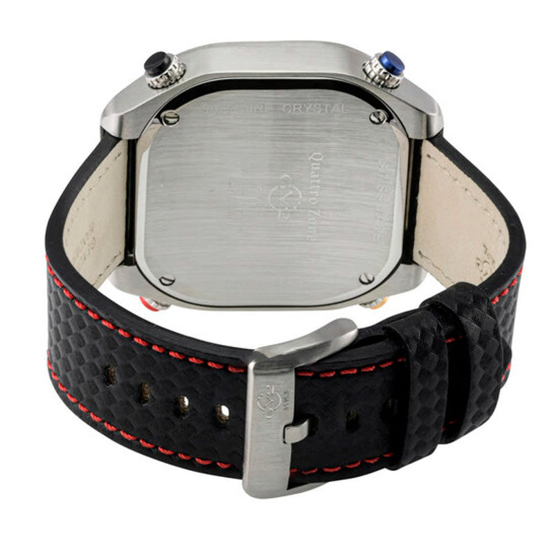 Relógio Quattro Quartz Mostrador Preto 54 mm - Mercado de Luxo - O Maior E-Commerce de Bens, Produtos e Serviços de Luxo do Brasil.