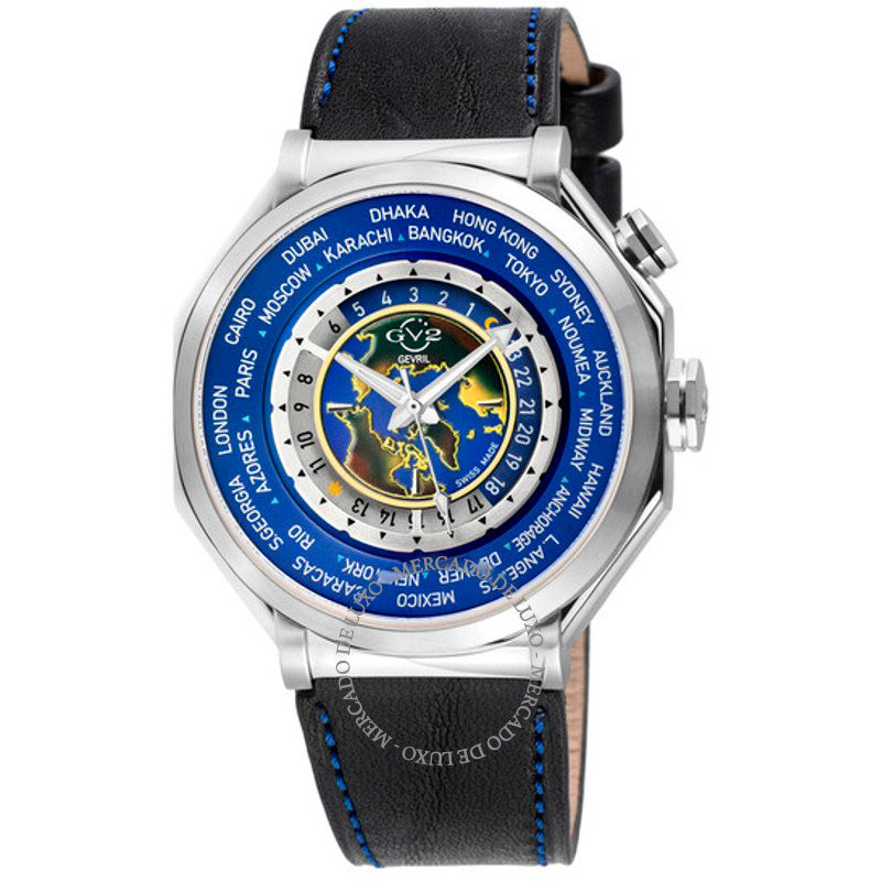 Relógio Mostrador azul de quartzo Marchese 44 mm - Mercado de Luxo - O Maior E-Commerce de Bens, Produtos e Serviços de Luxo do Brasil.