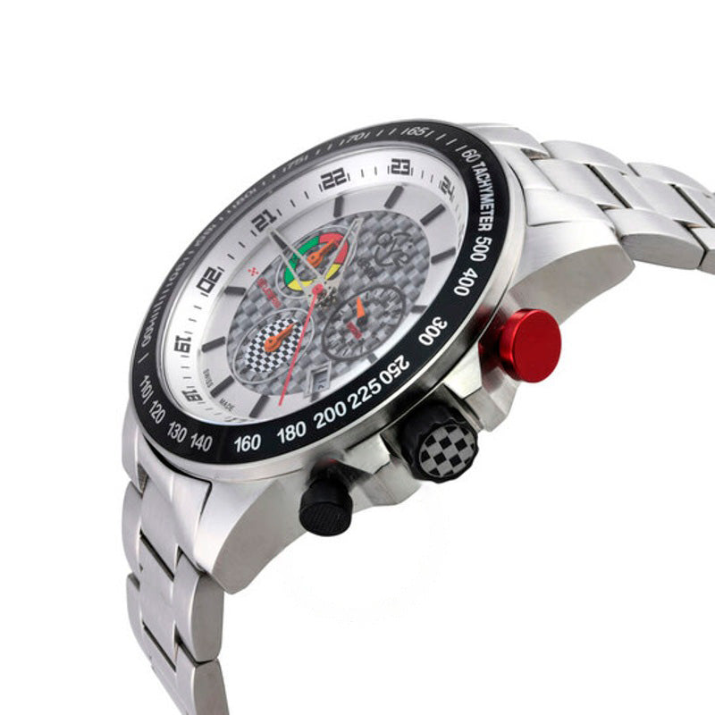 Relógio Scuderia Mostrador Branco 45 mm - Mercado de Luxo - O Maior E-Commerce de Bens, Produtos e Serviços de Luxo do Brasil.