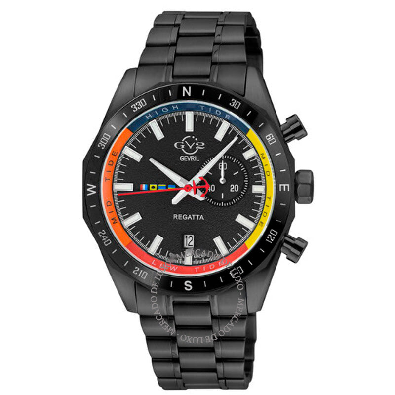 Relógio Mostrador preto Regatta 42 mm - Mercado de Luxo - O Maior E-Commerce de Bens, Produtos e Serviços de Luxo do Brasil.