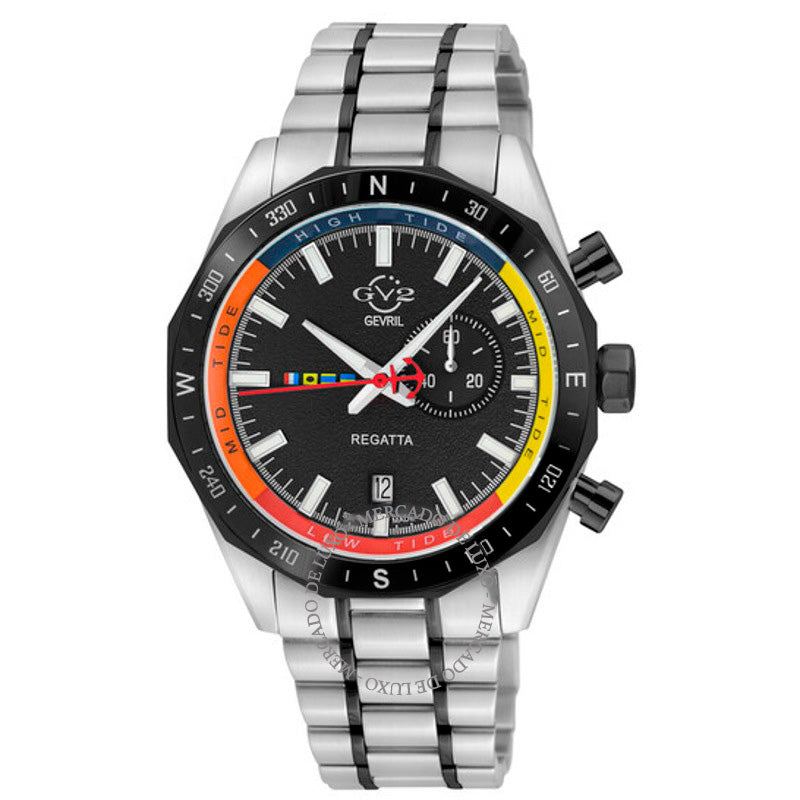 Relógio Mostrador preto Regatta 42 mm - Mercado de Luxo - O Maior E-Commerce de Bens, Produtos e Serviços de Luxo do Brasil.