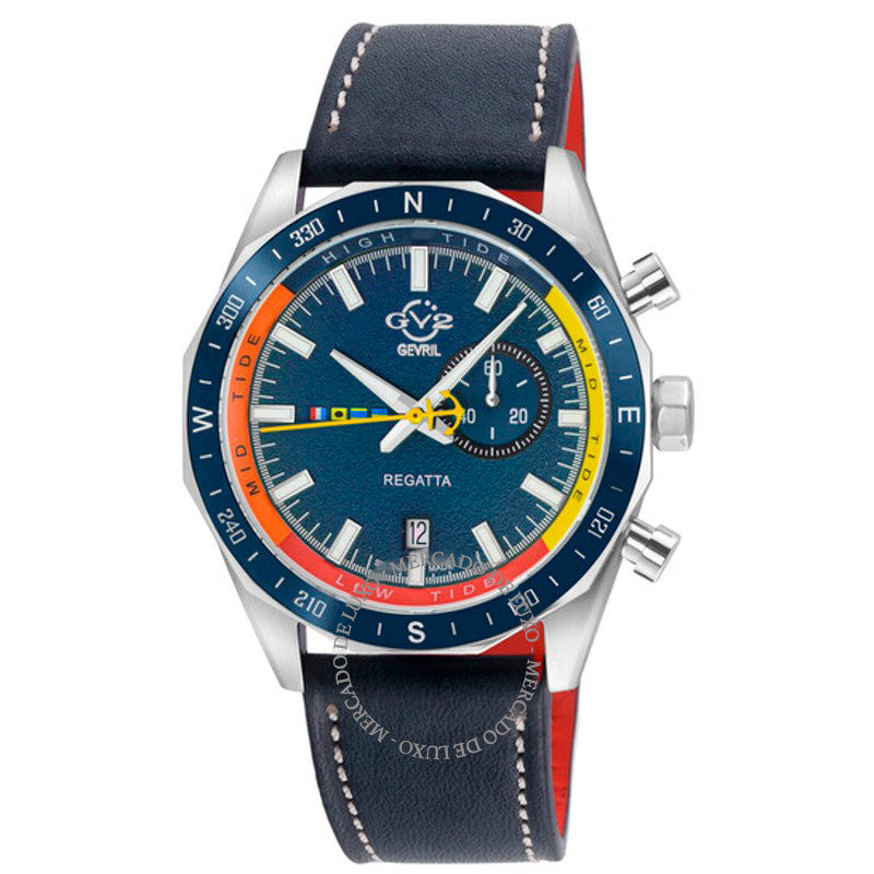 Relógio Mostrador Azul Regatta 42 mm - Mercado de Luxo - O Maior E-Commerce de Bens, Produtos e Serviços de Luxo do Brasil.