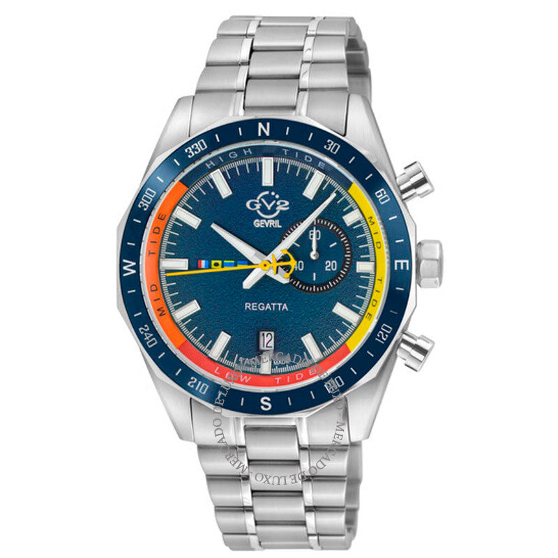 Relógio Mostrador Azul Regatta 42 mm - Mercado de Luxo - O Maior E-Commerce de Bens, Produtos e Serviços de Luxo do Brasil.