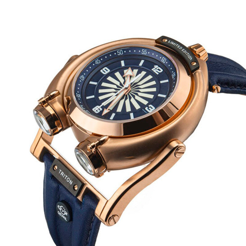 Relógio Mostrador Azul Triton  - Mercado de Luxo - O Maior E-Commerce de Bens, Produtos e Serviços de Luxo do Brasil.