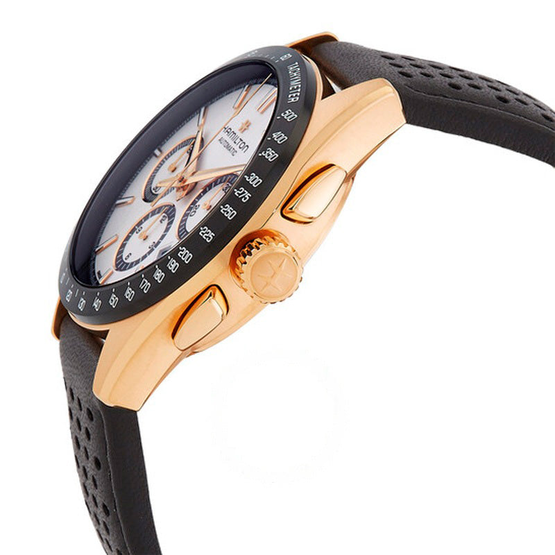 Relógio Jazzmaster Performer Cronógrafo Automático Mostrador Branco 42 mm - Mercado de Luxo - O Maior E-Commerce de Bens, Produtos e Serviços de Luxo do Brasil.