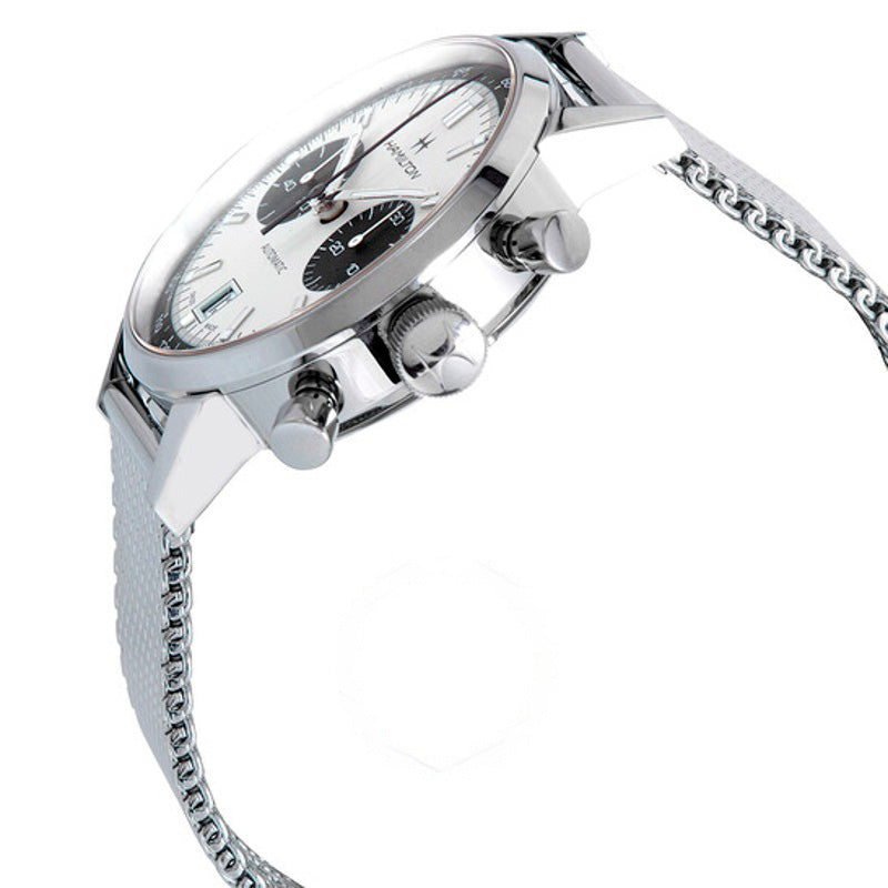 Relógio Cronógrafo American Classic Automático Mostrador Branco 40 mm - Mercado de Luxo - O Maior E-Commerce de Bens, Produtos e Serviços de Luxo do Brasil.