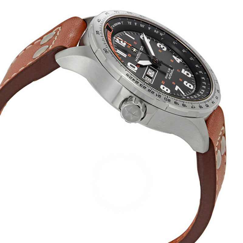 Relógio Khaki Aviation X-Wind Lefty Automático Mostrador Preto 45 mm - Mercado de Luxo - O Maior E-Commerce de Bens, Produtos e Serviços de Luxo do Brasil.