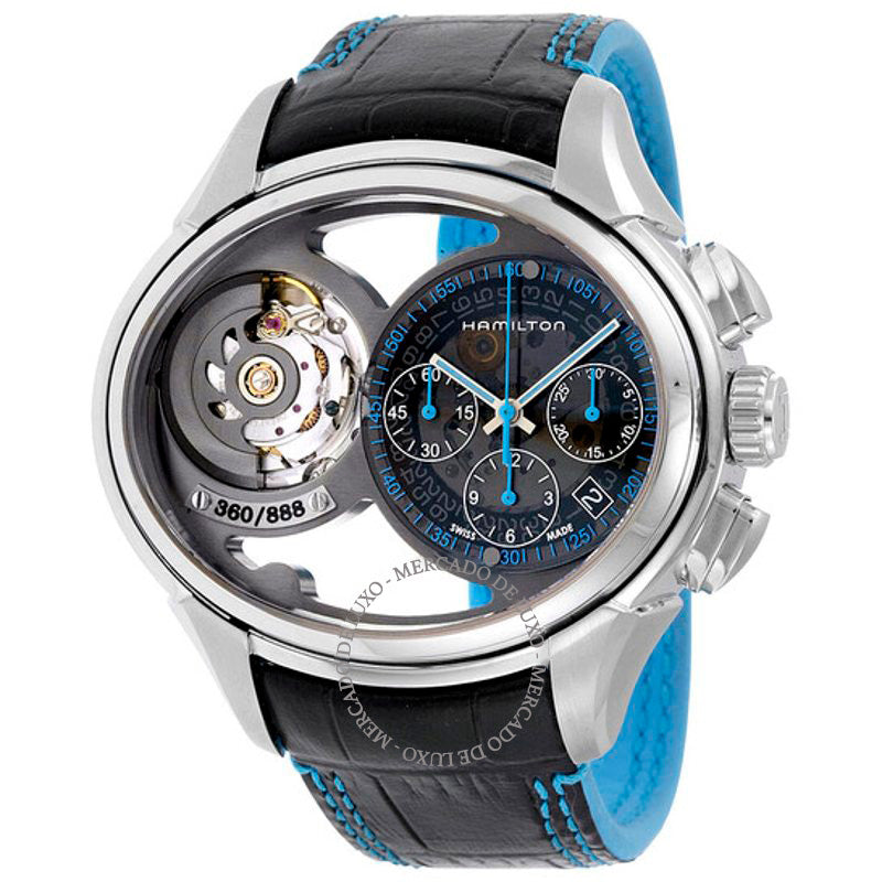 Relógio Pulseira de couro Jazzmaster Face 2 Face automática  - Mercado de Luxo - O Maior E-Commerce de Bens, Produtos e Serviços de Luxo do Brasil.
