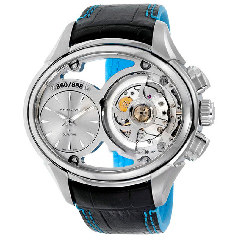 Relógio Pulseira de couro Jazzmaster Face 2 Face automática  - Mercado de Luxo - O Maior E-Commerce de Bens, Produtos e Serviços de Luxo do Brasil.