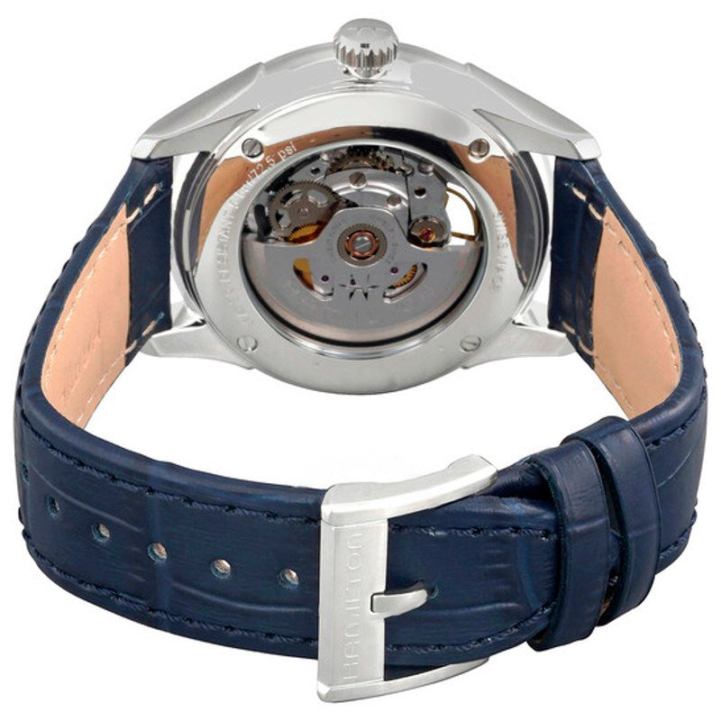 Relógio Jazzmaster Skeleton Automático Mostrador Branco 40 mm - Mercado de Luxo - O Maior E-Commerce de Bens, Produtos e Serviços de Luxo do Brasil.