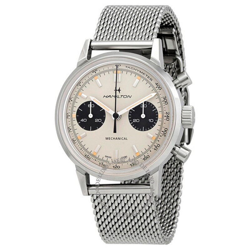 Relógio Cronógrafo Intra-Matic com corda manual e mostrador prateado 40 mm - Mercado de Luxo - O Maior E-Commerce de Bens, Produtos e Serviços de Luxo do Brasil.