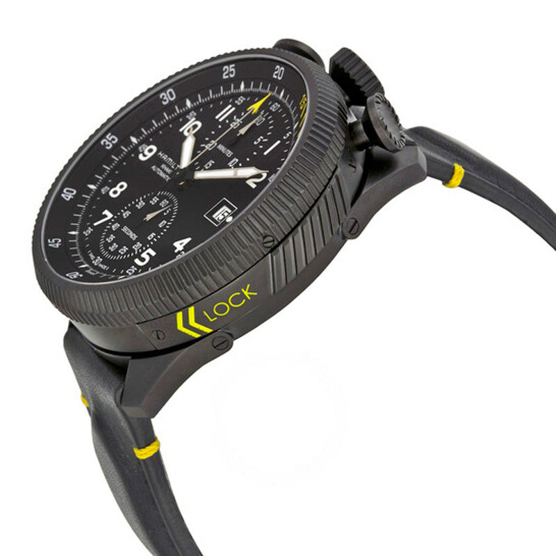 Relógio Khaki Aviation Takeoff Cronógrafo Automático 46 mm - Mercado de Luxo - O Maior E-Commerce de Bens, Produtos e Serviços de Luxo do Brasil.