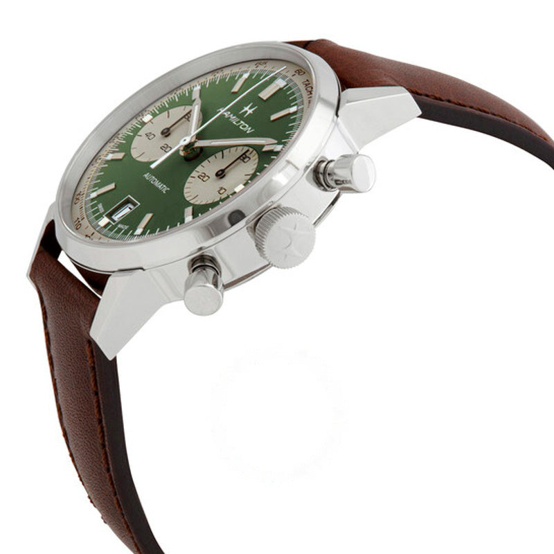 Relógio Cronógrafo Intra-Matic Automático Mostrador Verde 40 mm - Mercado de Luxo - O Maior E-Commerce de Bens, Produtos e Serviços de Luxo do Brasil.