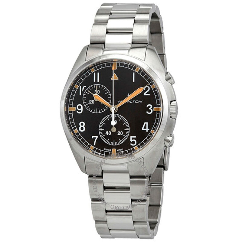 Relógio Pilot Pioneer Chronograph Quartzo Mostrador Preto 41 mm - Mercado de Luxo - O Maior E-Commerce de Bens, Produtos e Serviços de Luxo do Brasil.
