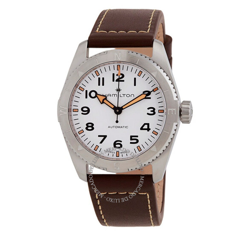 Relógio Khaki Field Expedition Automático Mostrador Branco  - Mercado de Luxo - O Maior E-Commerce de Bens, Produtos e Serviços de Luxo do Brasil.