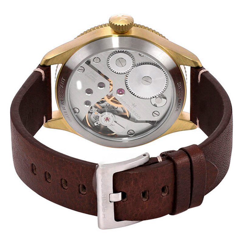 Relógio Khaki Aviation Pioneer Corda Manual Mostrador Preto 43 mm - Mercado de Luxo - O Maior E-Commerce de Bens, Produtos e Serviços de Luxo do Brasil.