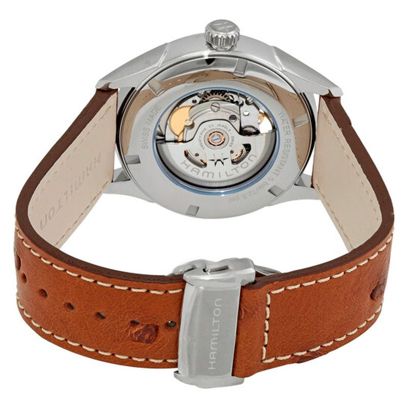 Relógio Jazzmaster Open Heart Automático Mostrador Azul 42 mm - Mercado de Luxo - O Maior E-Commerce de Bens, Produtos e Serviços de Luxo do Brasil.