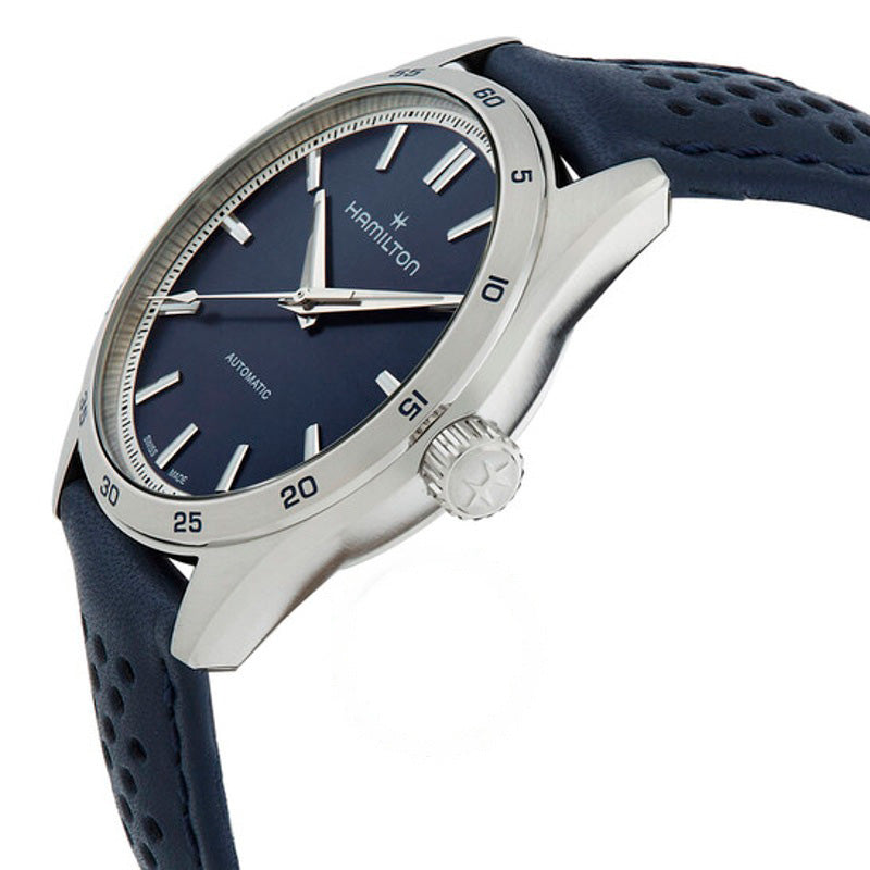 Relógio Jazzmaster Performer Automático Mostrador Azul 38 mm - Mercado de Luxo - O Maior E-Commerce de Bens, Produtos e Serviços de Luxo do Brasil.