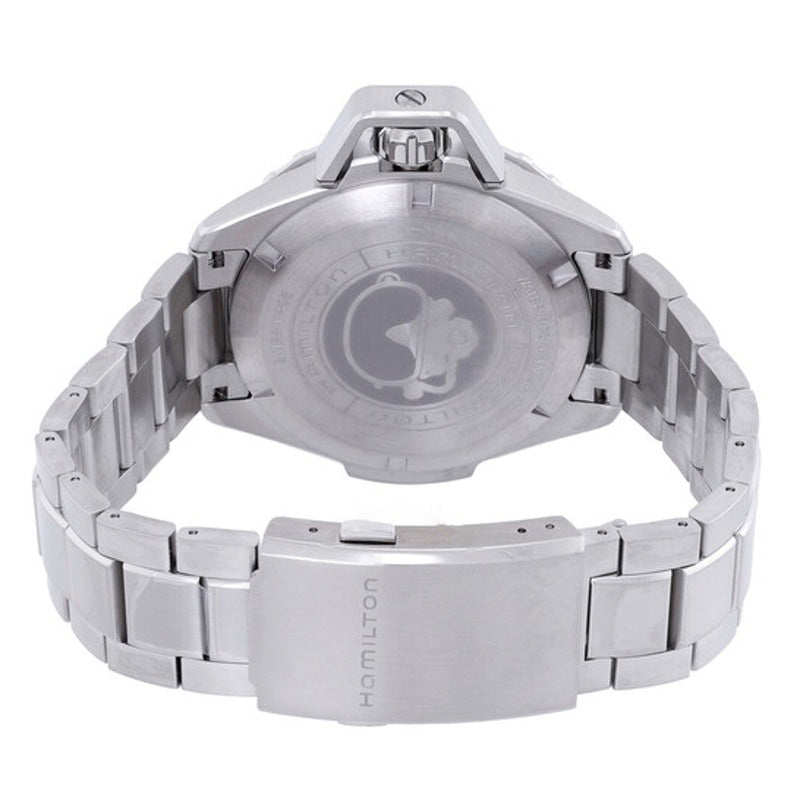 Relógio Khaki Navy Frogman Automático Mostrador Preto 46 mm - Mercado de Luxo - O Maior E-Commerce de Bens, Produtos e Serviços de Luxo do Brasil.