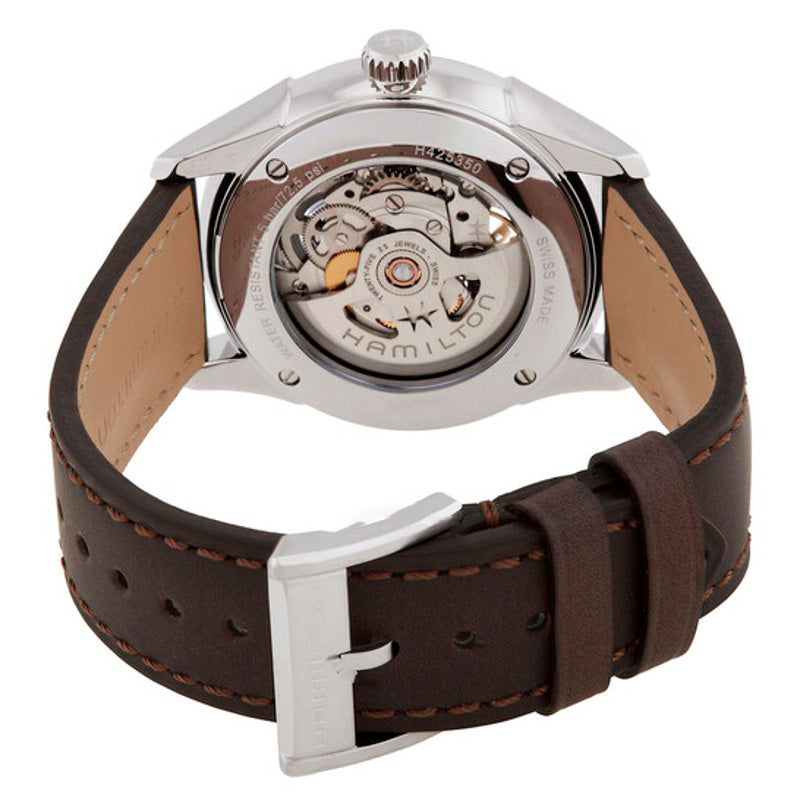 Relógio Jazzmaster Skeleton Automático Mostrador Azul 40 mm - Mercado de Luxo - O Maior E-Commerce de Bens, Produtos e Serviços de Luxo do Brasil.