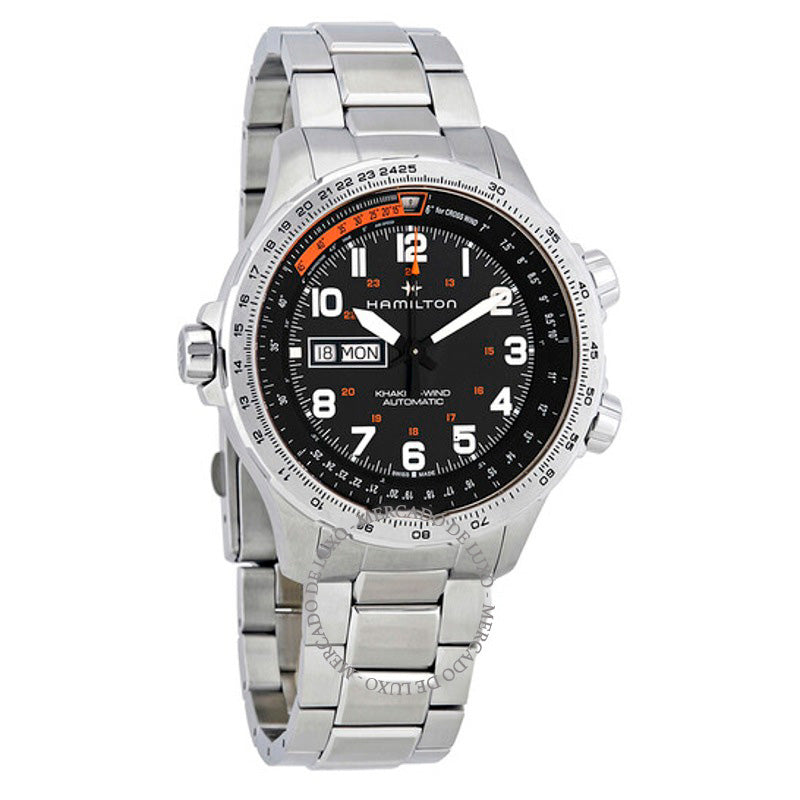 Relógio Khaki Aviation X-Wind Lefty Mostrador Preto  - Mercado de Luxo - O Maior E-Commerce de Bens, Produtos e Serviços de Luxo do Brasil.