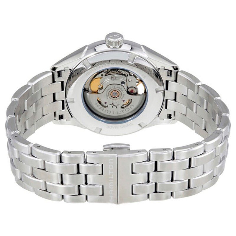 Relógio Jazzmaster Open Heart Automático Mostrador Prateado 42 mm - Mercado de Luxo - O Maior E-Commerce de Bens, Produtos e Serviços de Luxo do Brasil.