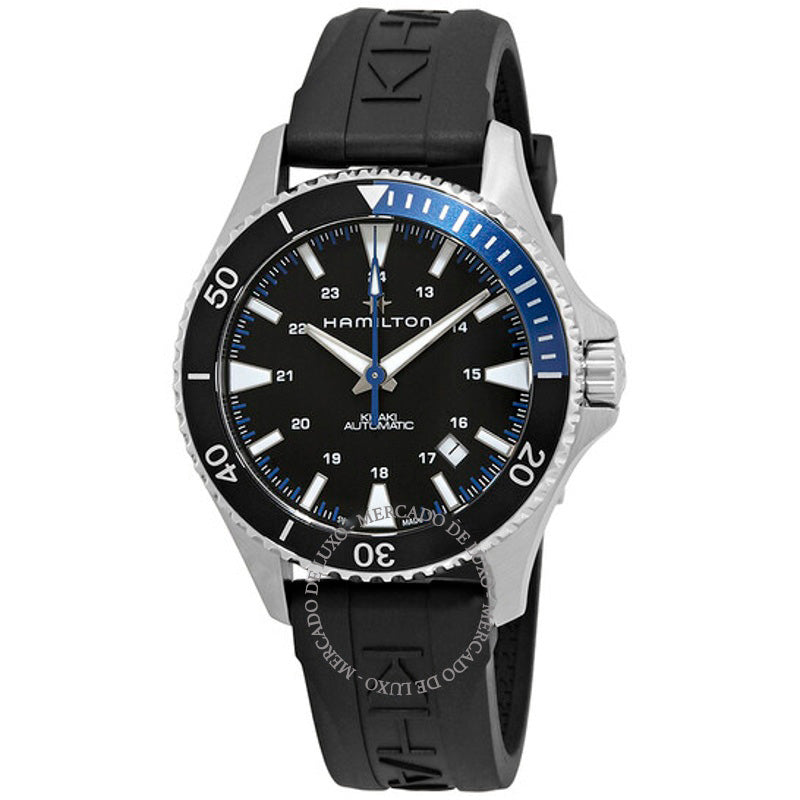 Relógio Khaki Navy Scuba Automático Mostrador Preto 40 mm - Mercado de Luxo - O Maior E-Commerce de Bens, Produtos e Serviços de Luxo do Brasil.