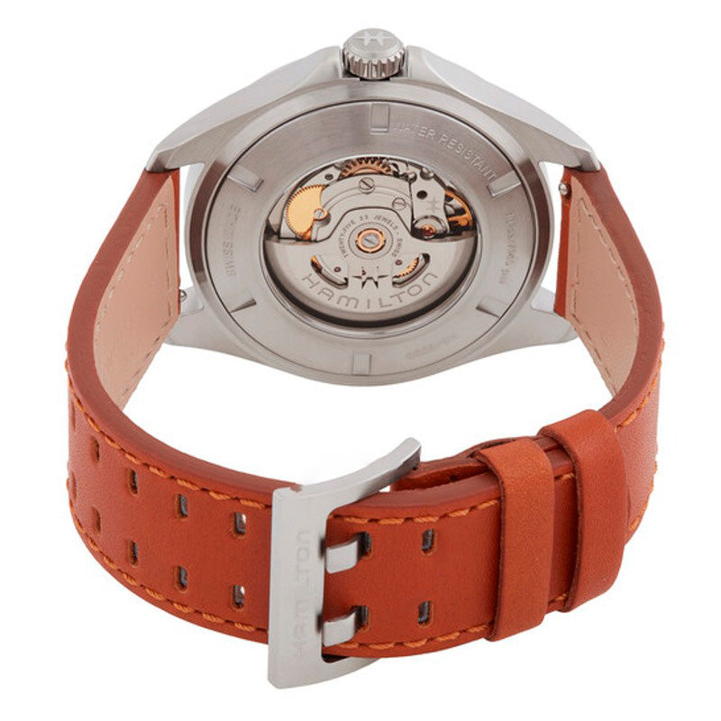 Relógio Khaki Aviation Automático Mostrador Prateado 42 mm - Mercado de Luxo - O Maior E-Commerce de Bens, Produtos e Serviços de Luxo do Brasil.