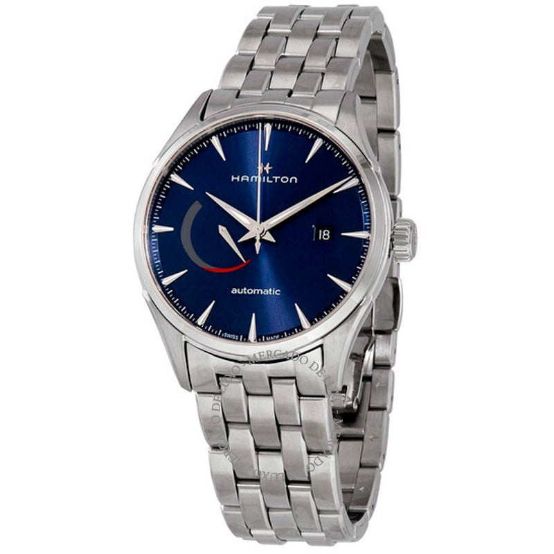 Relógio Jazzmaster Power Automático Mostrador Azul 42 mm - Mercado de Luxo - O Maior E-Commerce de Bens, Produtos e Serviços de Luxo do Brasil.