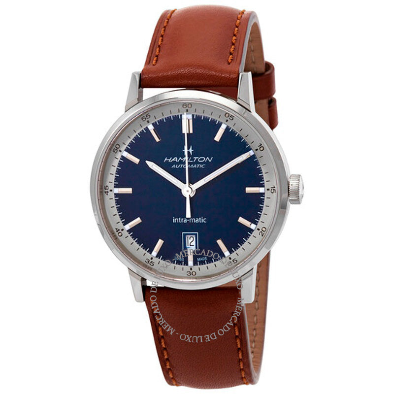 Relógio American Classic Automático Mostrador Azul 40 mm - Mercado de Luxo - O Maior E-Commerce de Bens, Produtos e Serviços de Luxo do Brasil.