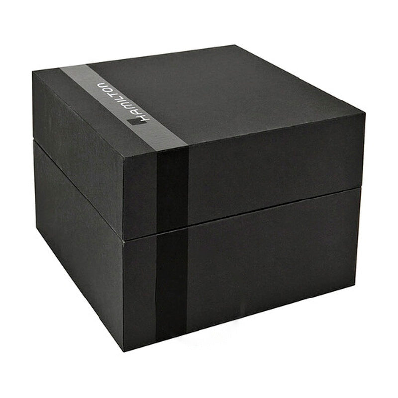Relógio Khaki Officers Automático Mostrador Preto  - Mercado de Luxo - O Maior E-Commerce de Bens, Produtos e Serviços de Luxo do Brasil.