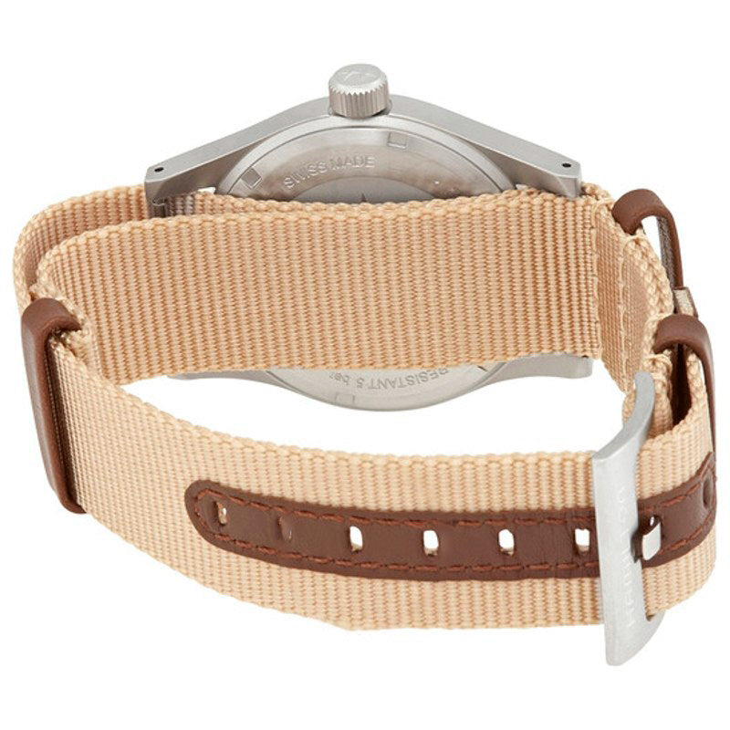 Relógio Corda de campo cáqui mostrador marrom 38 mm - Mercado de Luxo - O Maior E-Commerce de Bens, Produtos e Serviços de Luxo do Brasil.