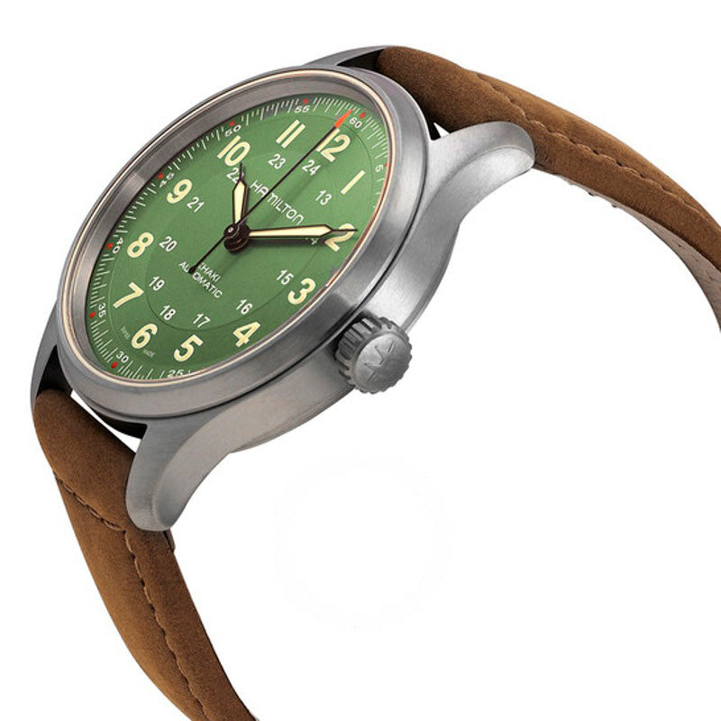 Relógio Khaki Field Automático Mostrador Verde  - Mercado de Luxo - O Maior E-Commerce de Bens, Produtos e Serviços de Luxo do Brasil.