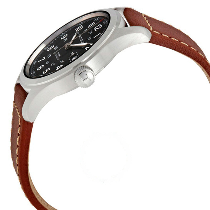 Relógio Khaki Field Automático Mostrador Preto 42 mm - Mercado de Luxo - O Maior E-Commerce de Bens, Produtos e Serviços de Luxo do Brasil.