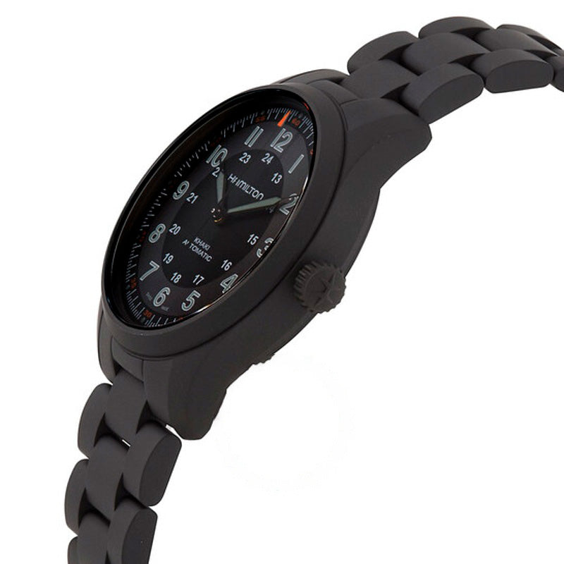Relógio Khaki Field Automático Mostrador Preto 38 mm - Mercado de Luxo - O Maior E-Commerce de Bens, Produtos e Serviços de Luxo do Brasil.