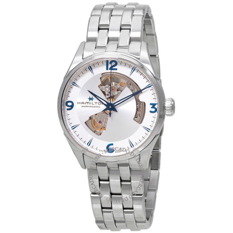 Relógio Jazzmaster Automático Mostrador Prateado 42 mm - Mercado de Luxo - O Maior E-Commerce de Bens, Produtos e Serviços de Luxo do Brasil.