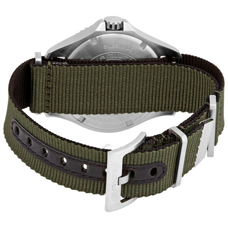 Relógio Khaki Navy Automático Mostrador Verde  - Mercado de Luxo - O Maior E-Commerce de Bens, Produtos e Serviços de Luxo do Brasil.