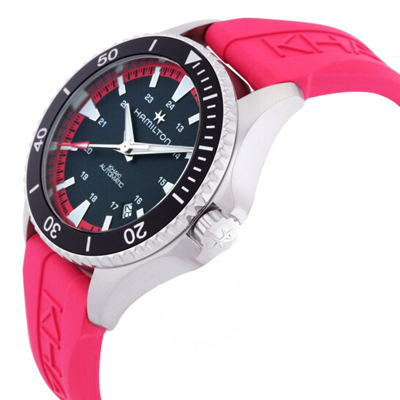 Relógio Khaki Navy Automático Mostrador Preto 40 mm - Mercado de Luxo - O Maior E-Commerce de Bens, Produtos e Serviços de Luxo do Brasil.