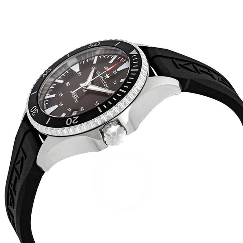 Relógio Khaki Navy Automático Mostrador Preto 40 mm - Mercado de Luxo - O Maior E-Commerce de Bens, Produtos e Serviços de Luxo do Brasil.