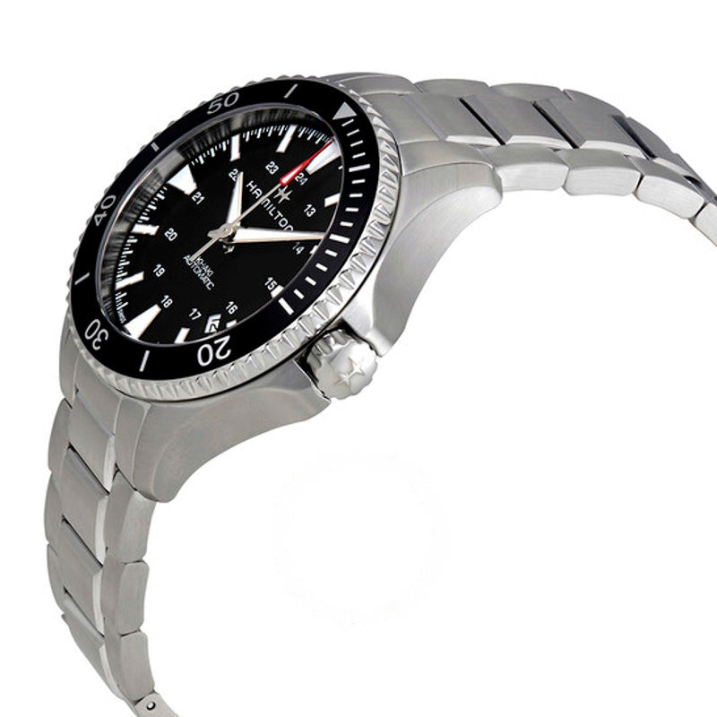 Relógio Khaki Navy Automático Mostrador Preto 40 mm - Mercado de Luxo - O Maior E-Commerce de Bens, Produtos e Serviços de Luxo do Brasil.