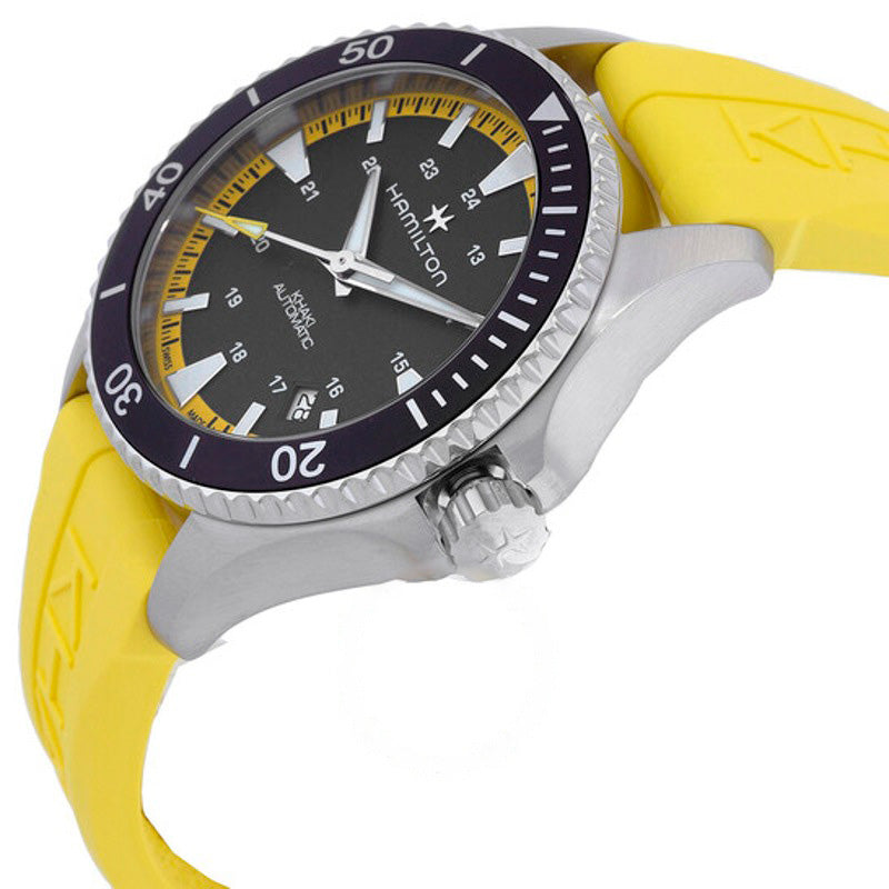 Relógio Khaki Navy Automático Mostrador Preto 40 mm - Mercado de Luxo - O Maior E-Commerce de Bens, Produtos e Serviços de Luxo do Brasil.