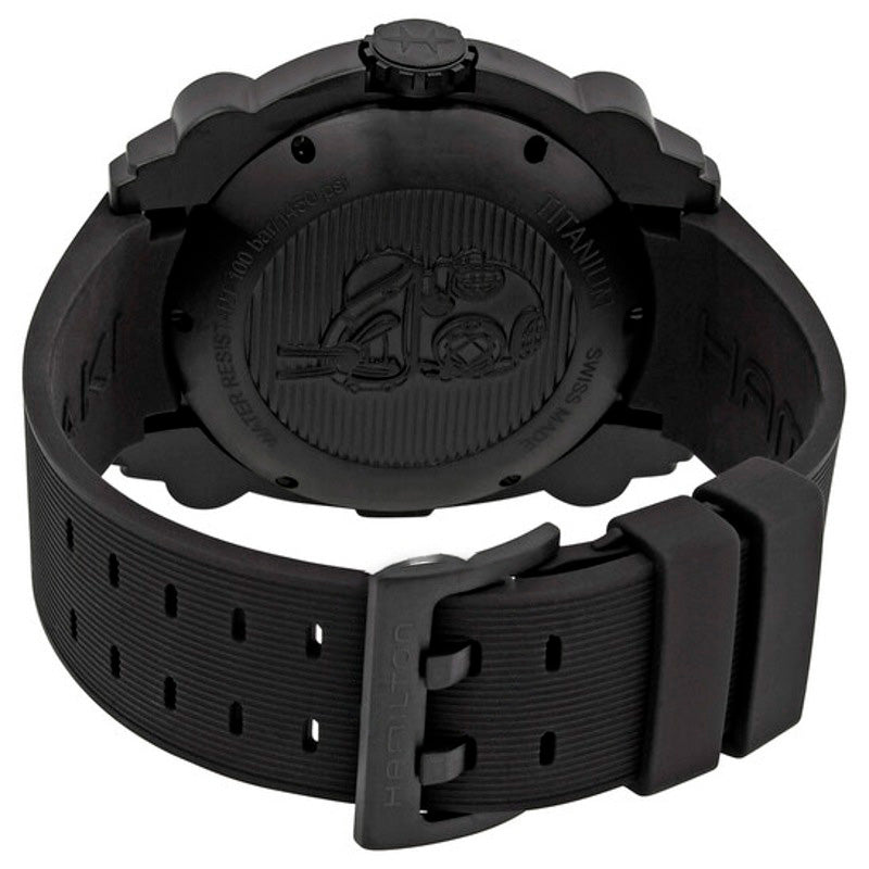 Relógio Khaki Navy Automático Mostrador Preto 46 mm - Mercado de Luxo - O Maior E-Commerce de Bens, Produtos e Serviços de Luxo do Brasil.